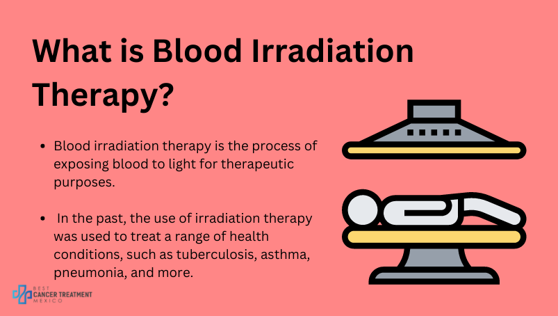 What is blood irradiation therapy?