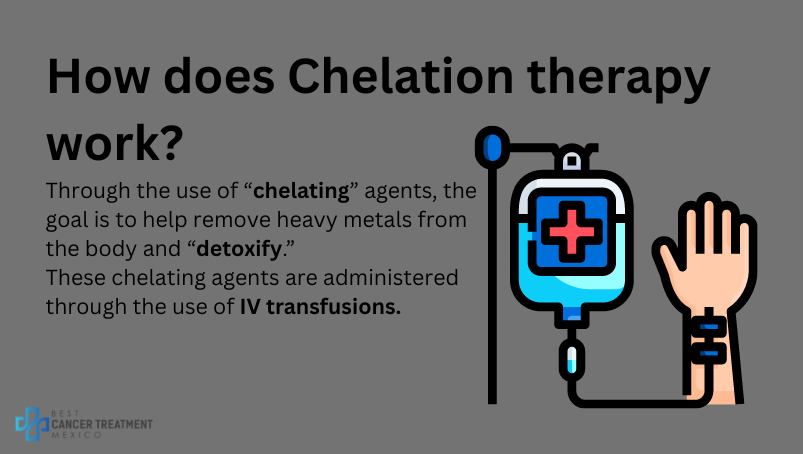 How does chelation therapy work?